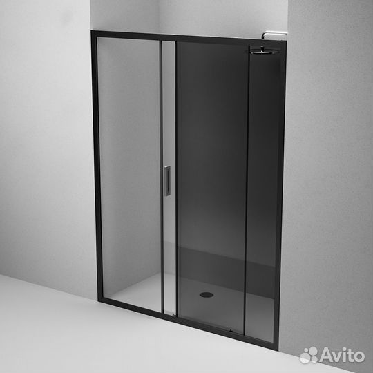 Душевая перегородка с дверью 150x195 AM.PM Gem W90