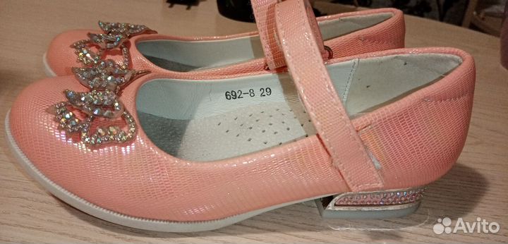 Туфли для девочки 29 размер