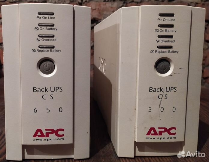 Ибп APC back-ups cs 500, cs 650