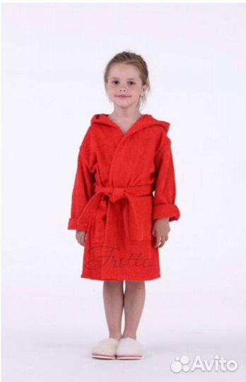 Халат махровый новый для девочки