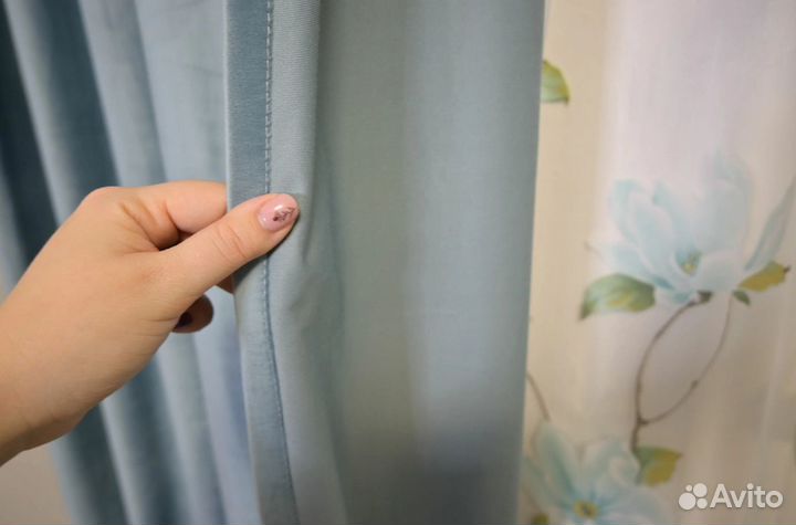 Прямые шторы блекаут на заказ