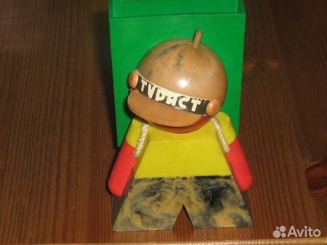 Карандашница Турист СССР школьный пенал