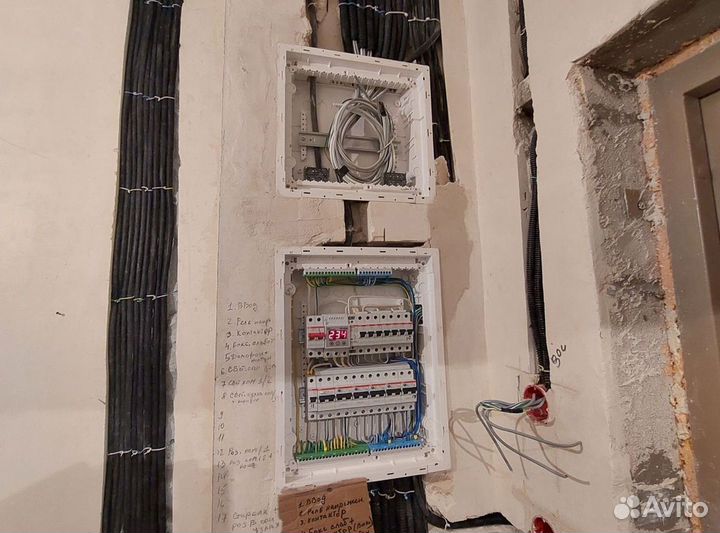 Электрик Штробление, монтаж проводки Мосрентген