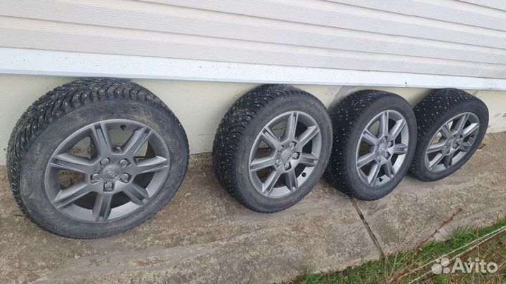 Колеса audi r16 с резиной nokian Hakka 8