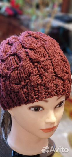 Вязаные шапки на заказ