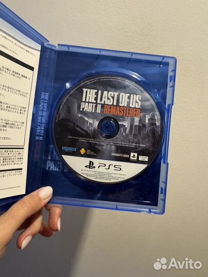 The last of us part 2 PS5 диск