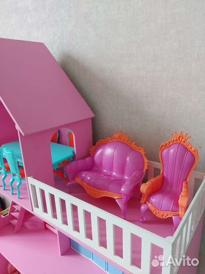 Домик кукольный для барби