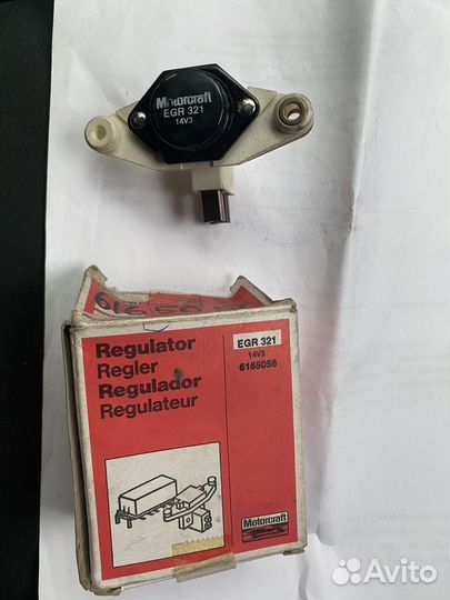 Регулятор генератора ford 6165056 motorcraft