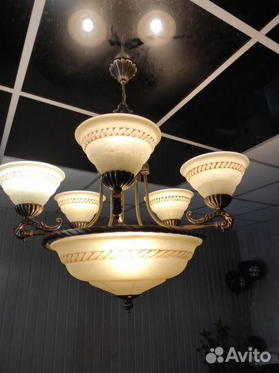 Люстра винтаж италия