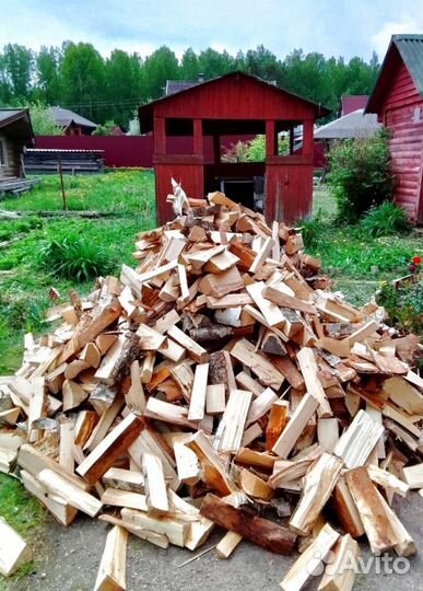 Дрова в укладку