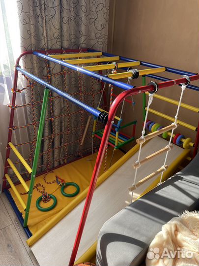 Детский спортивный комплекс веселый малыш