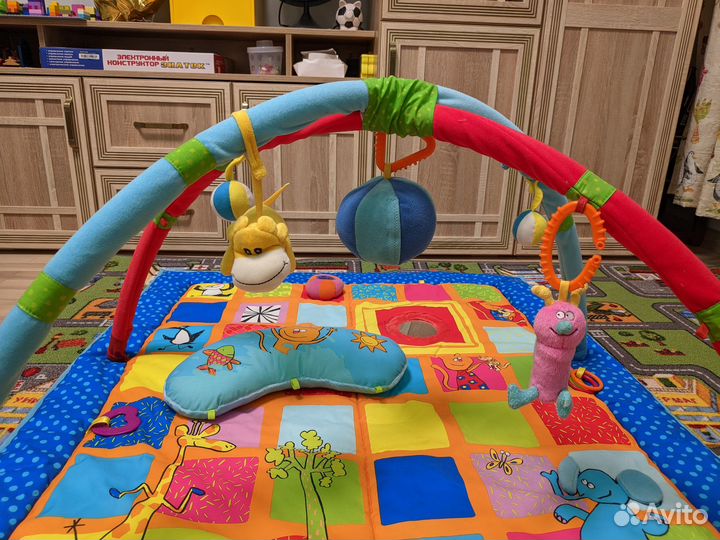 Развивающий коврик для детей Taf toys 100х150