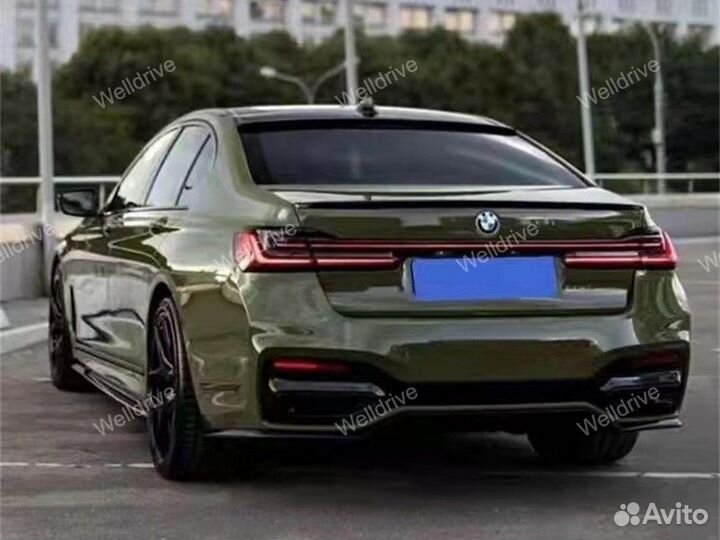 Диффузор BMW 7 G11 G12 рест глянец