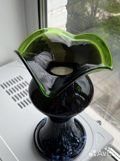 Ваза цветное стекло