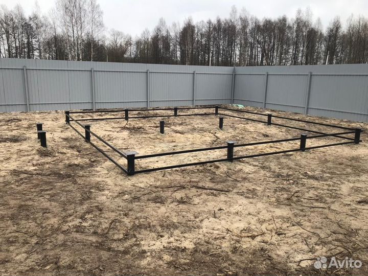 Винтовые сваи / Фундамент под ключ