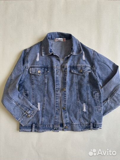Джинсовая куртка для девочки