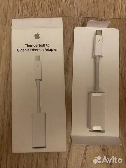 Адаптер Thunderbolt to Gigabit Ethernet