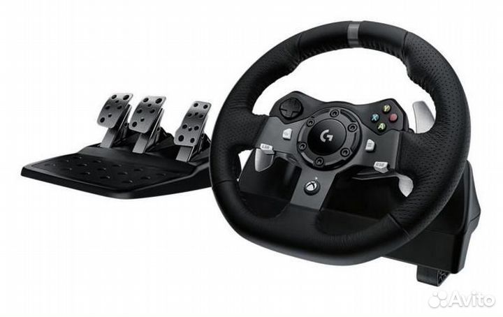 Руль Logitech G920 черный