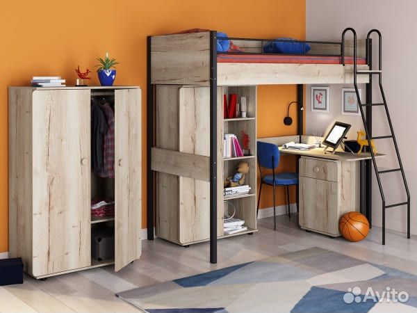 Детская кровать чердак Дельта Лофт 20.02.01