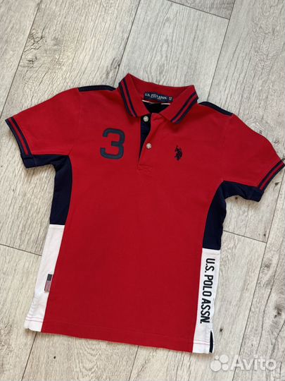 Us polo assn Поло на мальчика 6-8 лет