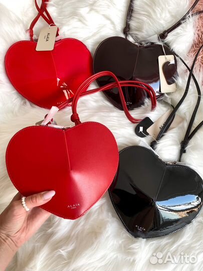 Сумка сердце alaia