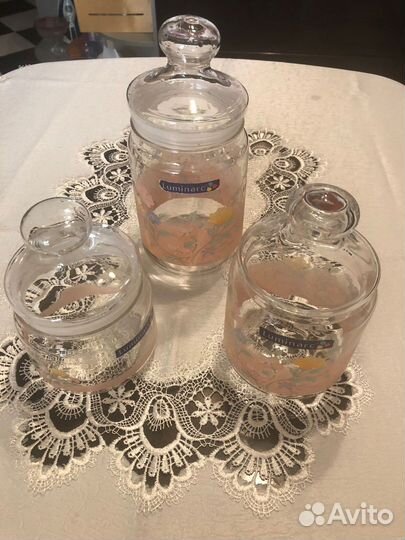 Стеклянные баночки luminarc