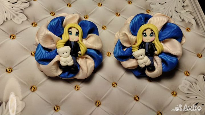 Резинки для волос ручной работы