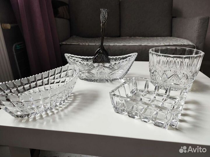 Хрусталь салатники
