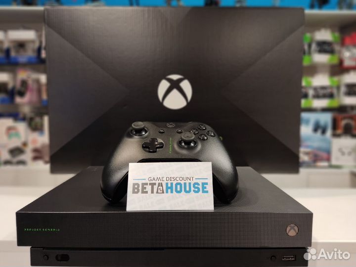Эксклюзивный Xbox One X Scorpio на гарантии