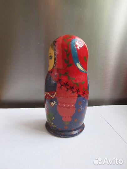 Матрешка деревянная старая