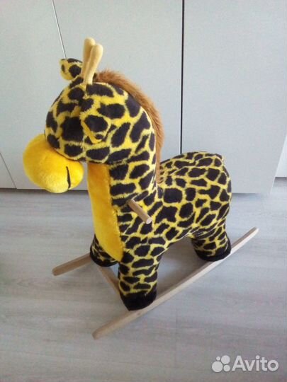 Игрушка-качалка жираф