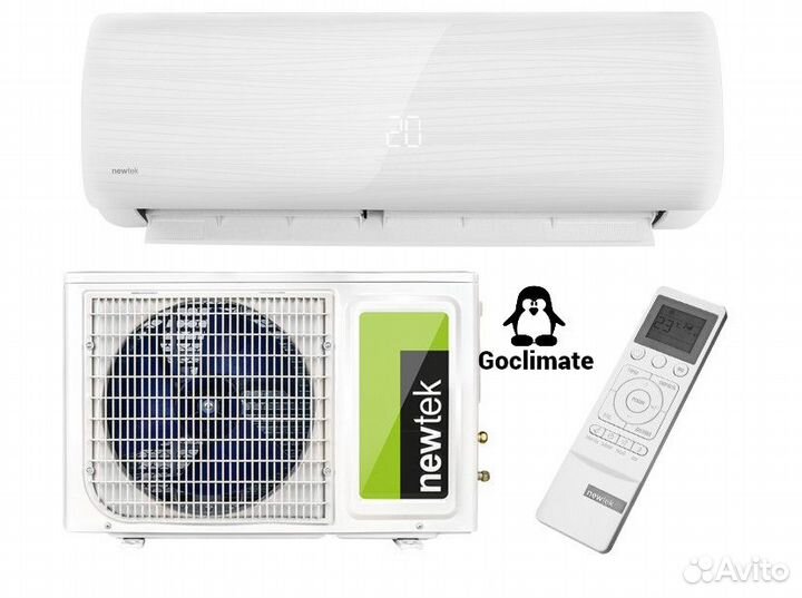Newtek NT-65D24 + монтаж кондиционера