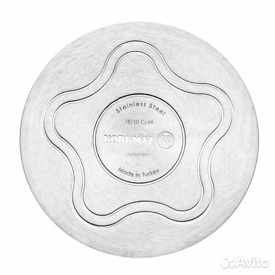 Набор кастрюль из нержавейки с крышками