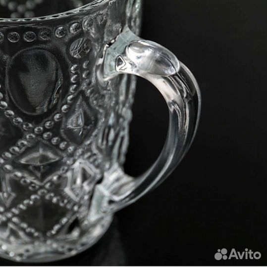 Кружка стеклянная. Очень красивая