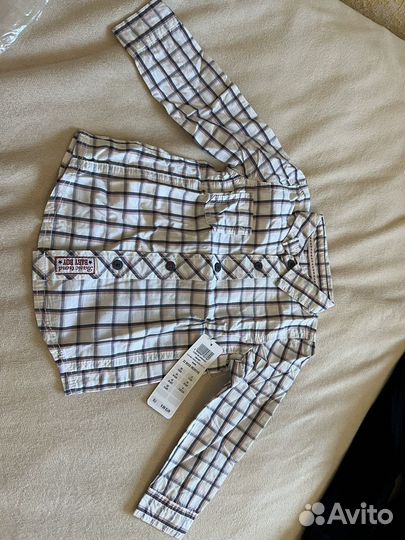 Рубашка для мальчика 86 см