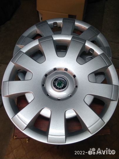 Колпаки оригинальные R16 Skoda