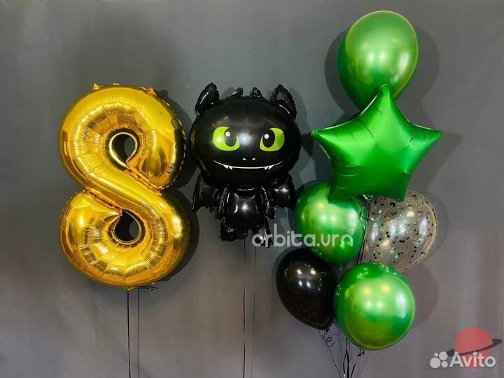 Воздушные гелиевые шары с доставкой 24/7