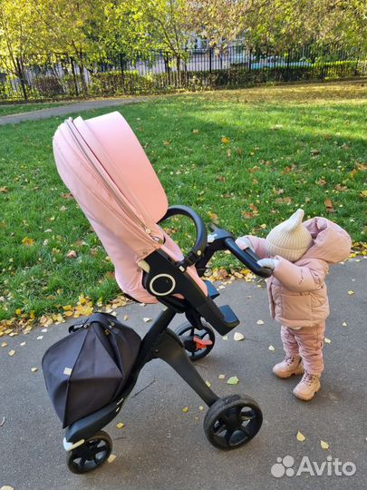 Коляска stokke xplory v6 черная