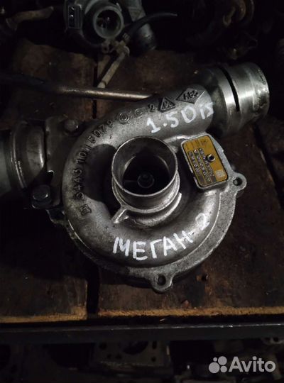 Турбина рено меган-2. Дизель 1.5