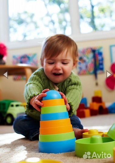 Пирамидка green toys