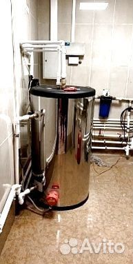 Водонагреватель косвенник бойлер нагрева 100л наст