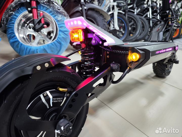 Электросамокат White Siberia Teverun Fighter Baika