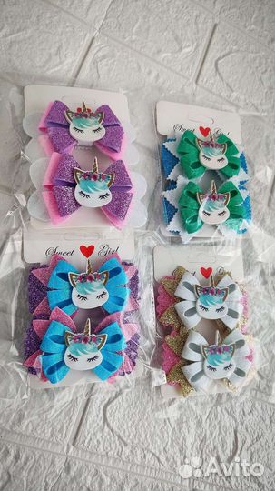 Резинки бантики для девочек