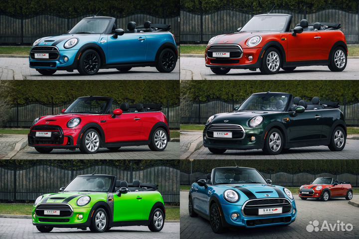 Прокат сочных кабриолетов Mini Cooper Cabrio