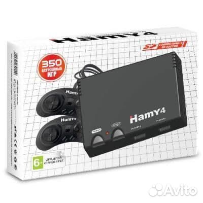 Игровая приставка Денди + Сега Hamy 4 Black 350