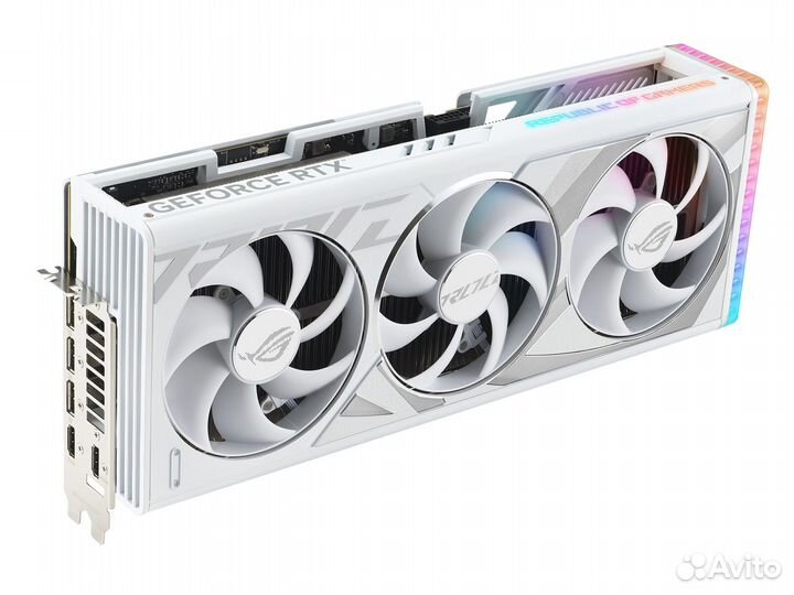 Видеокарта asus ROG Strix RTX 4080 super White OC