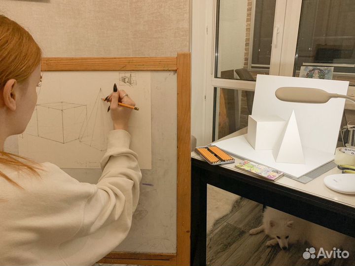 Репетитор по рисованию, академическому рисунку и ч