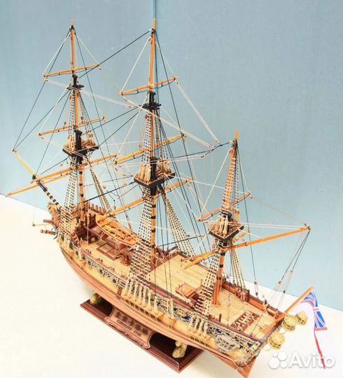Сборная модель: HMS Royal Caroline 1749 1/30