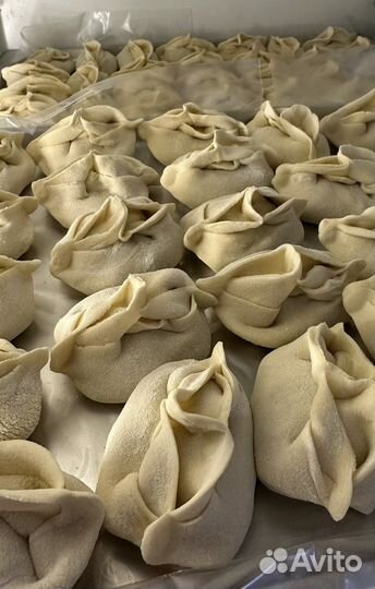 Пельмени чистая говядина манты хинкали вареники
