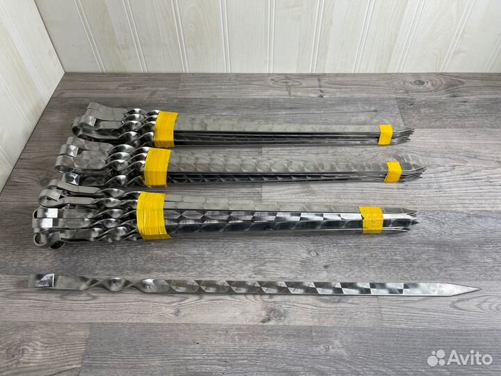 Ш16*65 Шампур без ручки Кольцо для Люля и шашлыка